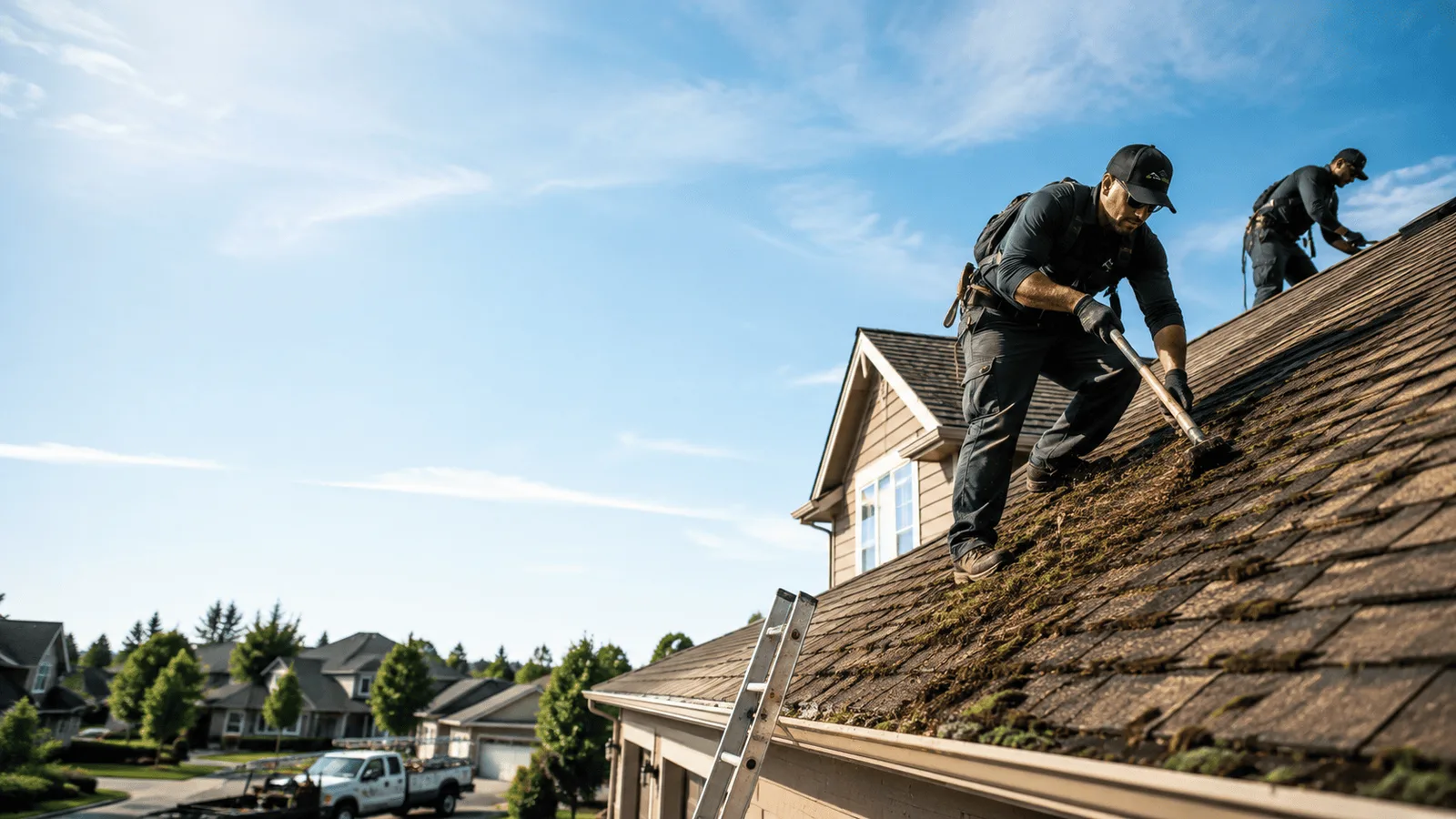 Roof Moss Removal in Roebuck, SC near me